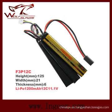 Firefox 11.1V 1200mAh Lipo Li-Po batería táctico Li-Polymer 12 c